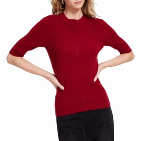 Womens Ribbed Ribbed Knit Crewneck Sweater Versatile Layer Stylish Layers
