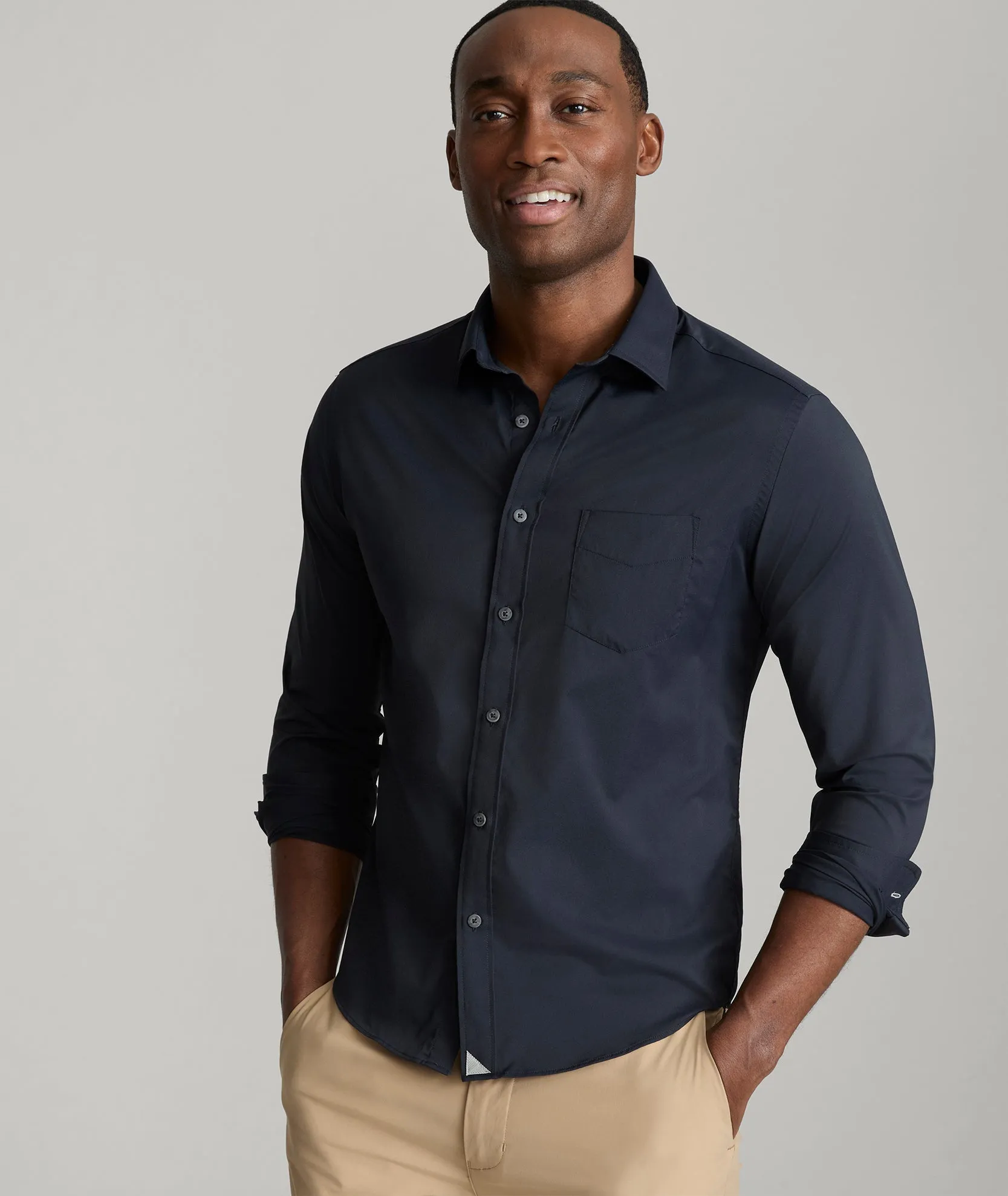 Performance Gironde Shirt Eco Dye Technique Non Iron Material
