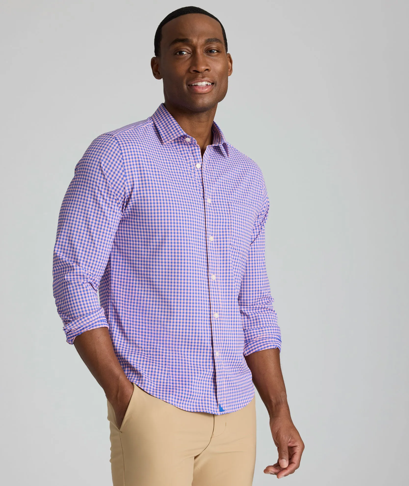 Performance Shirt with Pocket Timeless Classic Versatile Layering Piece