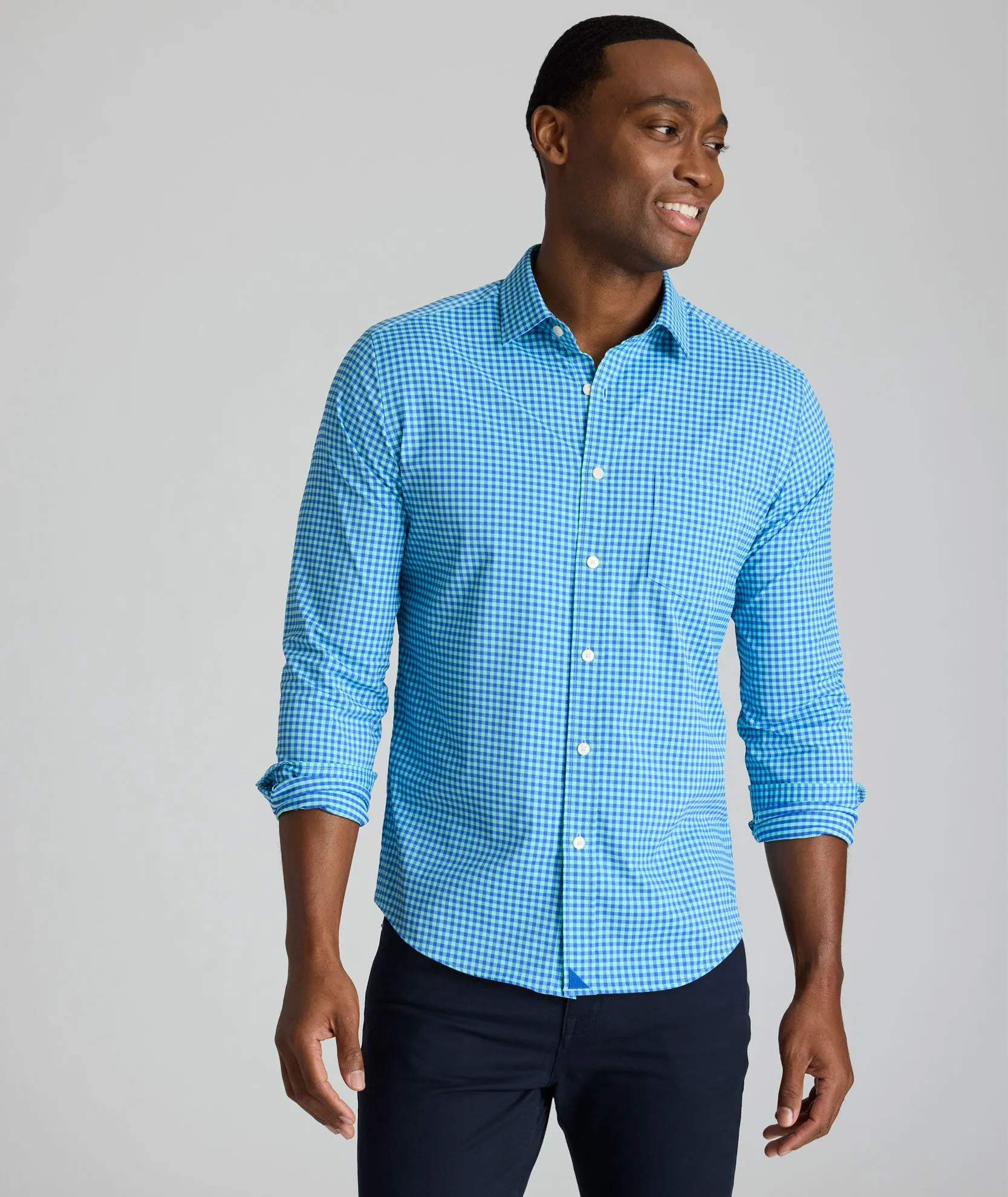 Performance Shirt with Pocket Abrasion Resistant Edging