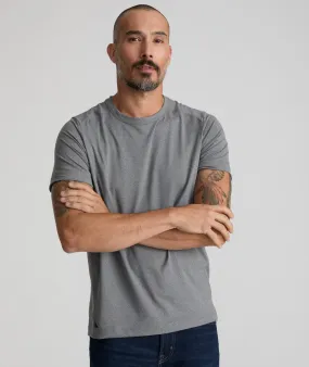 Street Trend Look Cross Grain Knit Performance Tee