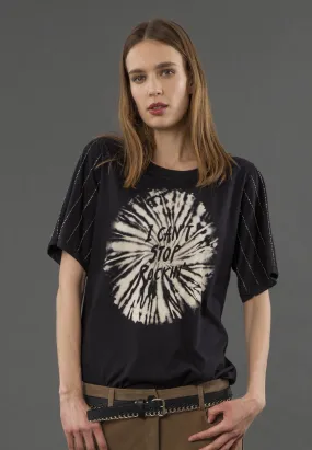 PERIDOT T-SHIRT BLACK Comfortable apparel
