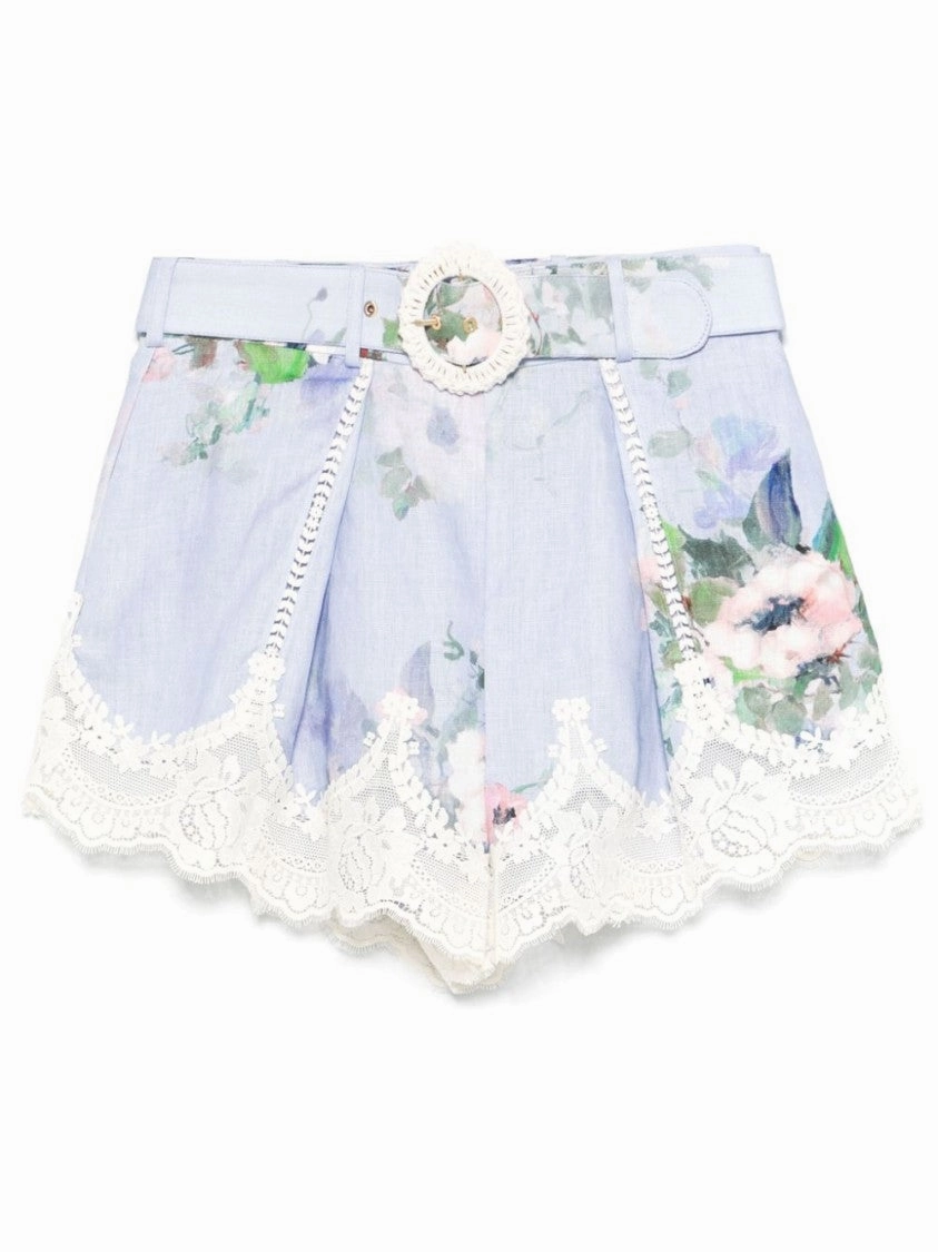 RollUpFasten Periwinkle Blue Everley Shorts