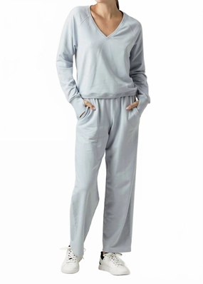 All-Day Knitwear Petra Top In Mist