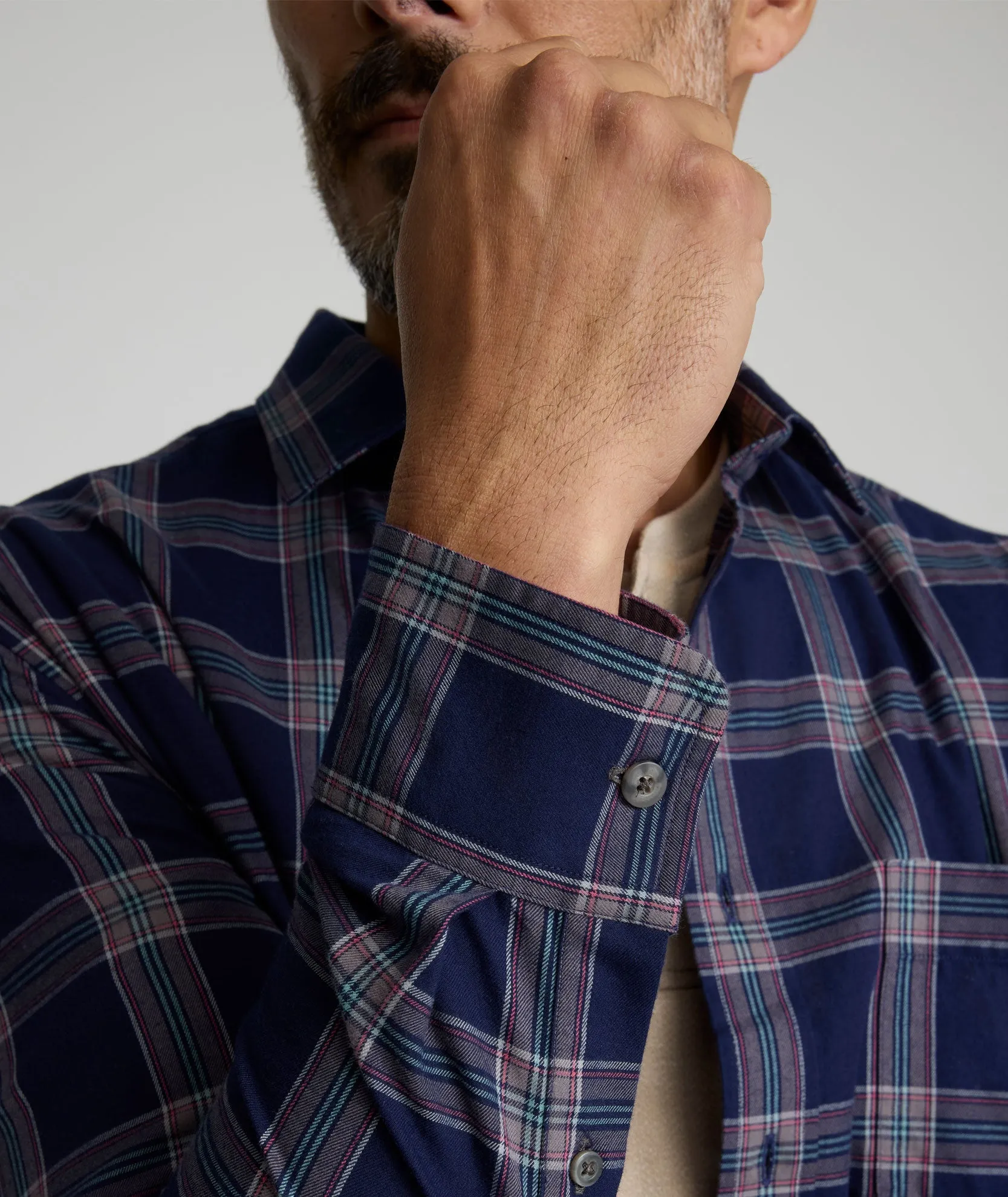 Matte Finish Flannel Gahard Shirt