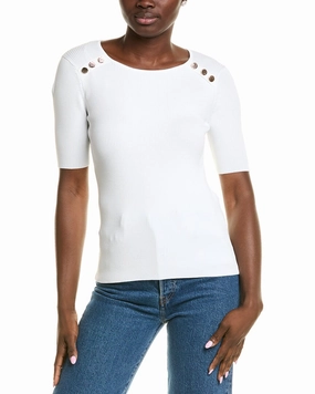 Modern Comfort Versatile Layer Elie Tahari Gemma Sweater