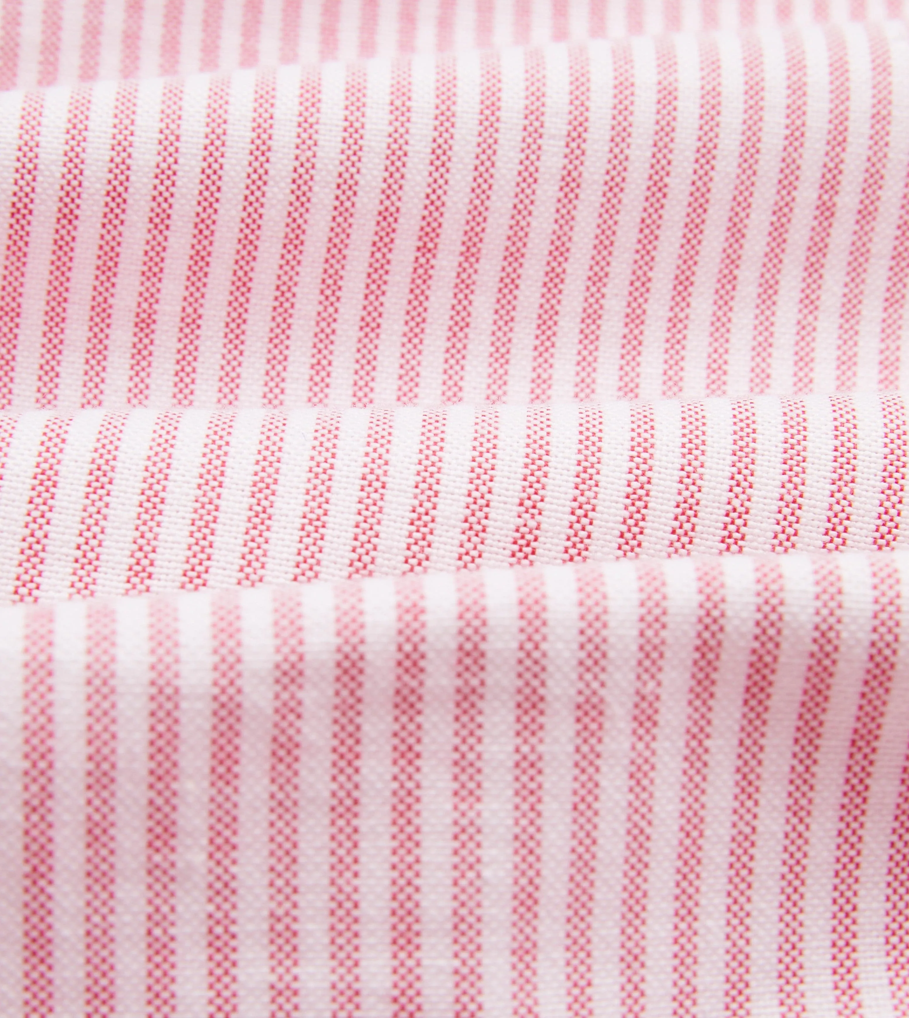 Gym Companion Pink Ticking Stripe Cotton Oxford Cloth Button-Down Shirt