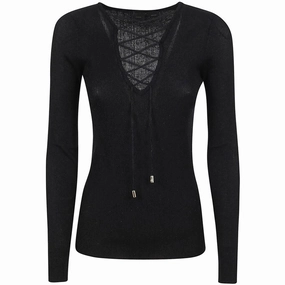 PINKO Viscose Women's Sweater Knit Fabric Functional Comfort