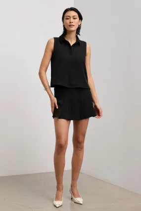 Pleated mini skort Seamless Design