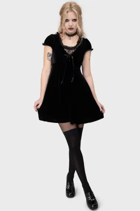 Polite Vibe Heather Babydoll Dress [B]