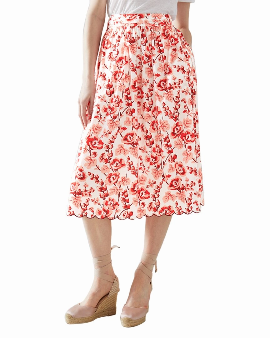 LK Bennett Hodgkin Skirt Fast fashion natural fiber