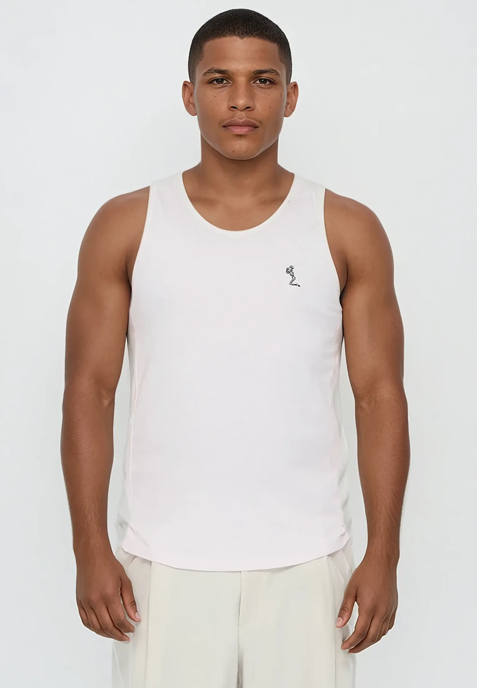 Trendy Comfort Wear Essential Fit ALBION VEST PALE PINK