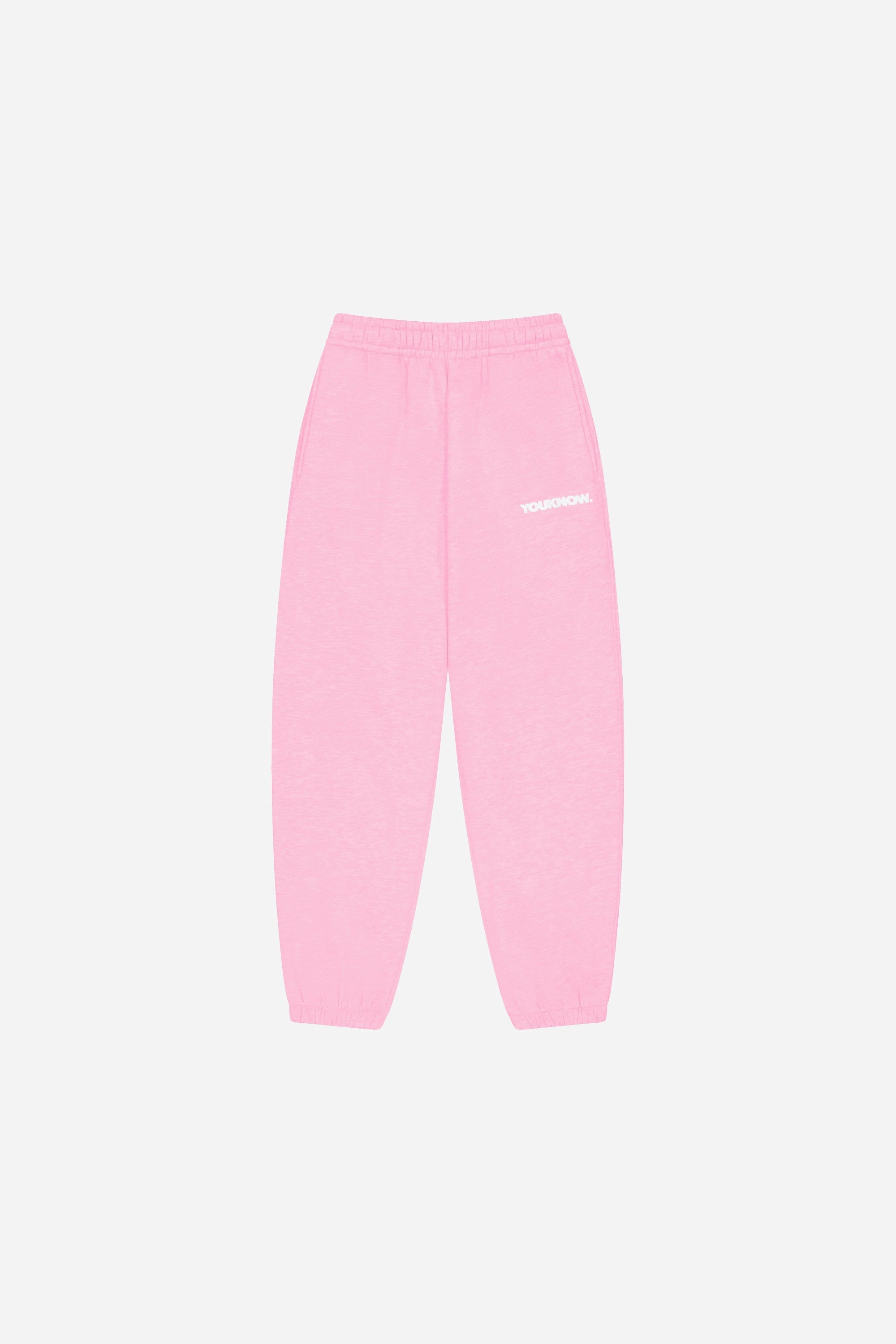 Perfect Design BLOCK CUFFED SWEATPANTS | Pink
