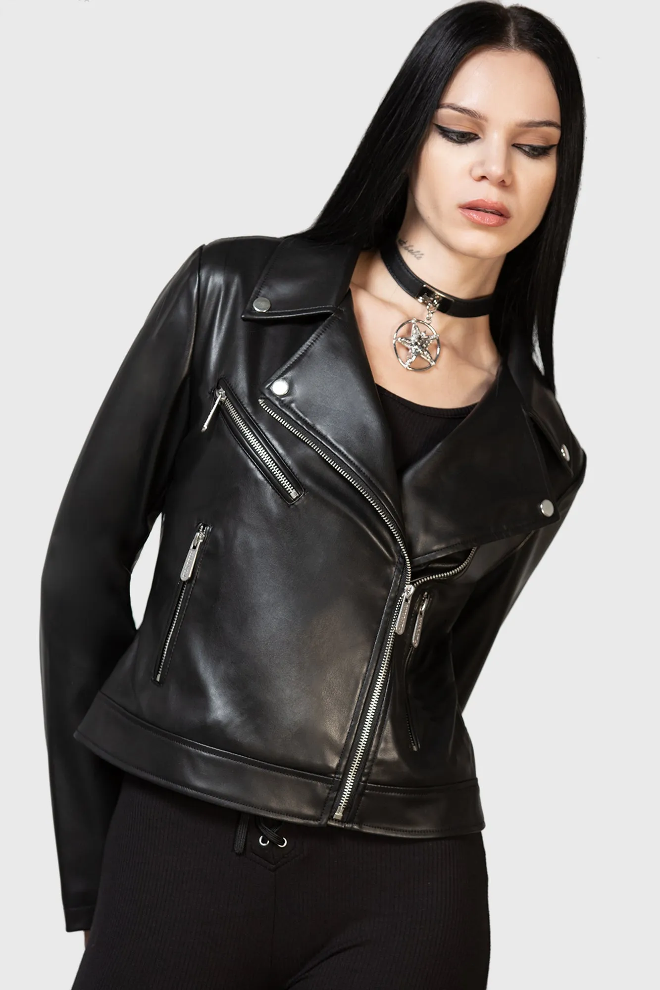 Night Wrath Biker Jacket Transitional Weather Piece