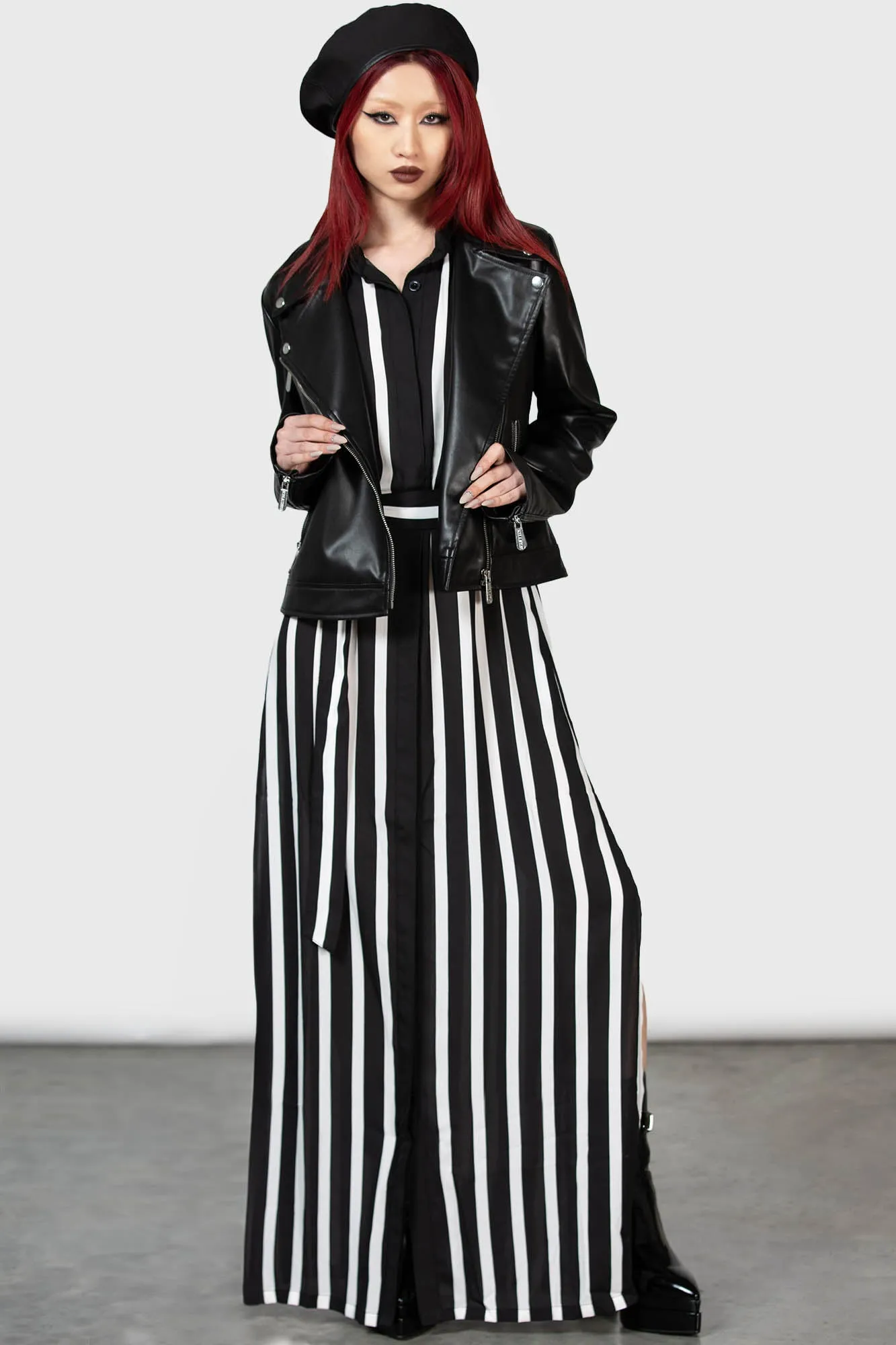 Reinforced Elbows Night Wrath Biker Jacket