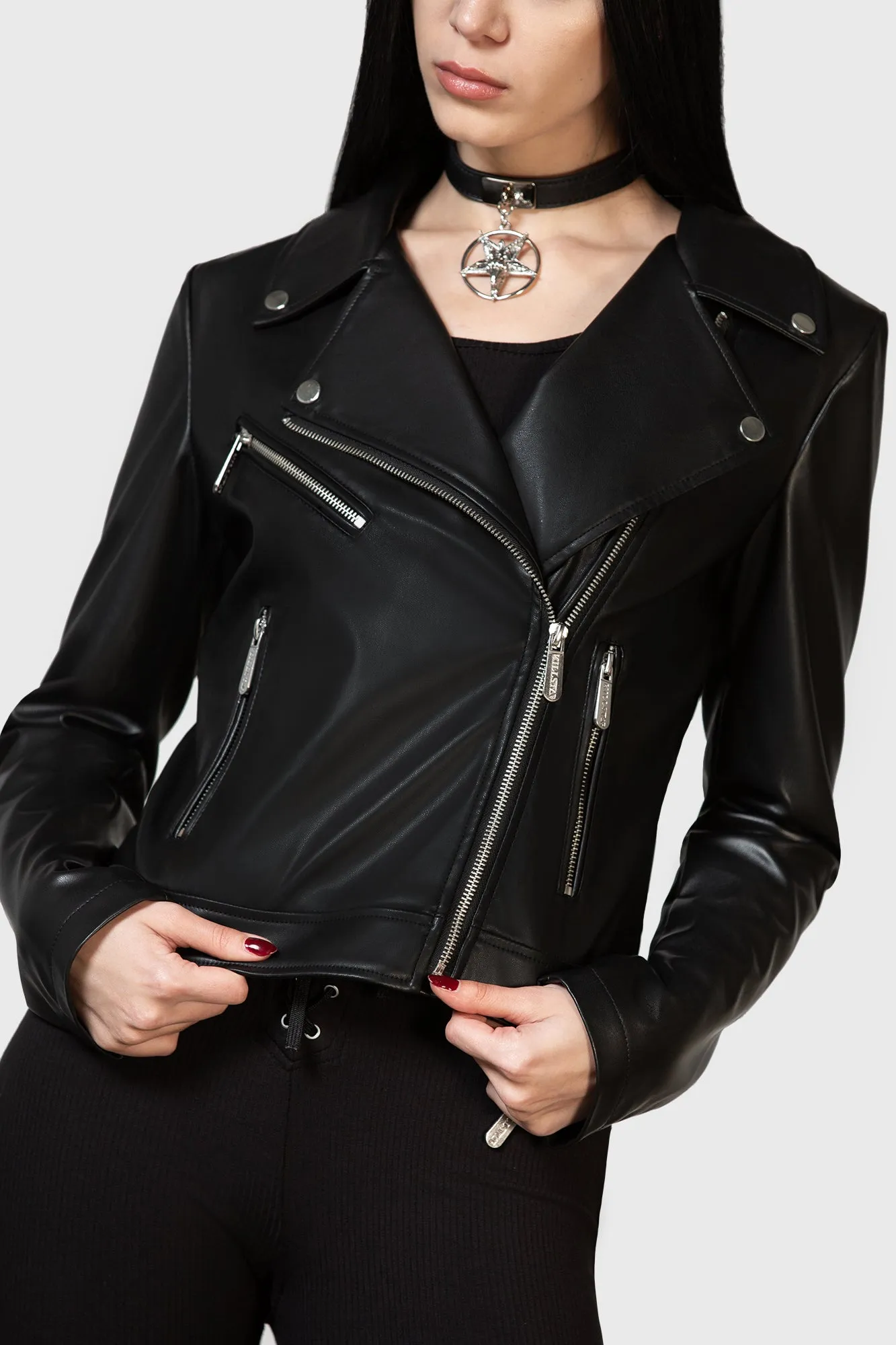 Night Wrath Biker Jacket Moisture wicking