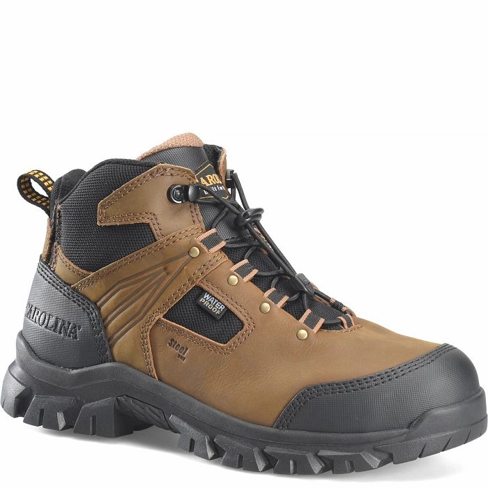 Power Step Carolina Men's Gruntz 5" Ez-On Hiker (Steel Toe)