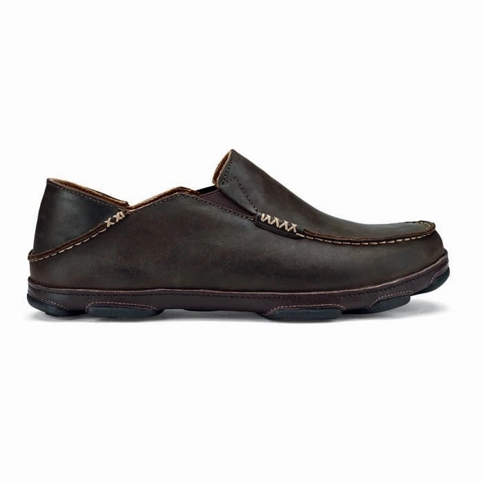 Mens Olukai Moloa in Wood/Java Dusk Run Pace Maker