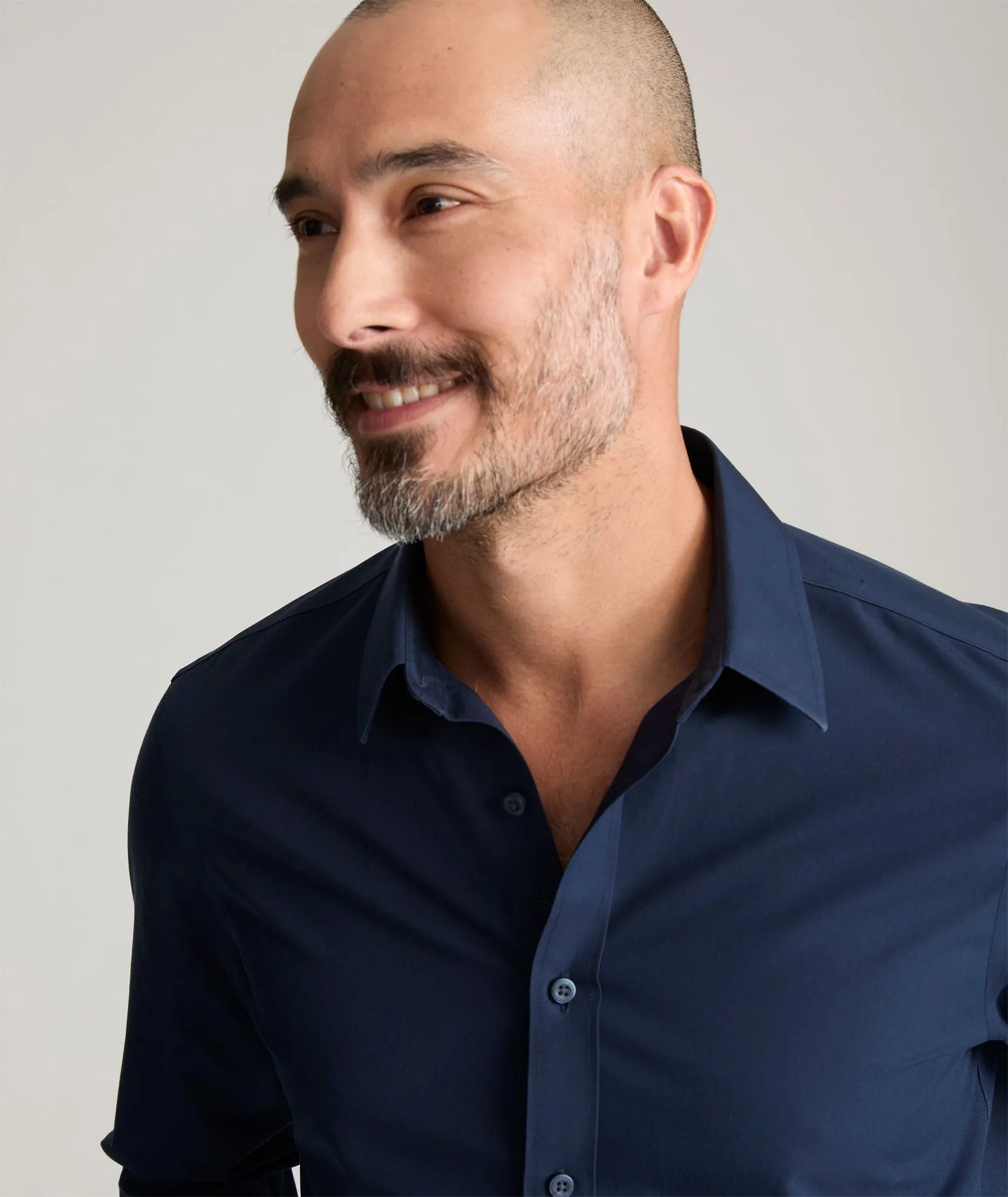 Wrinkle-Free Castello Shirt Soft Collar Design Sustainable Weave