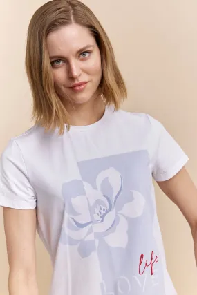 Anti Pilling Fabric Printed t-shirt