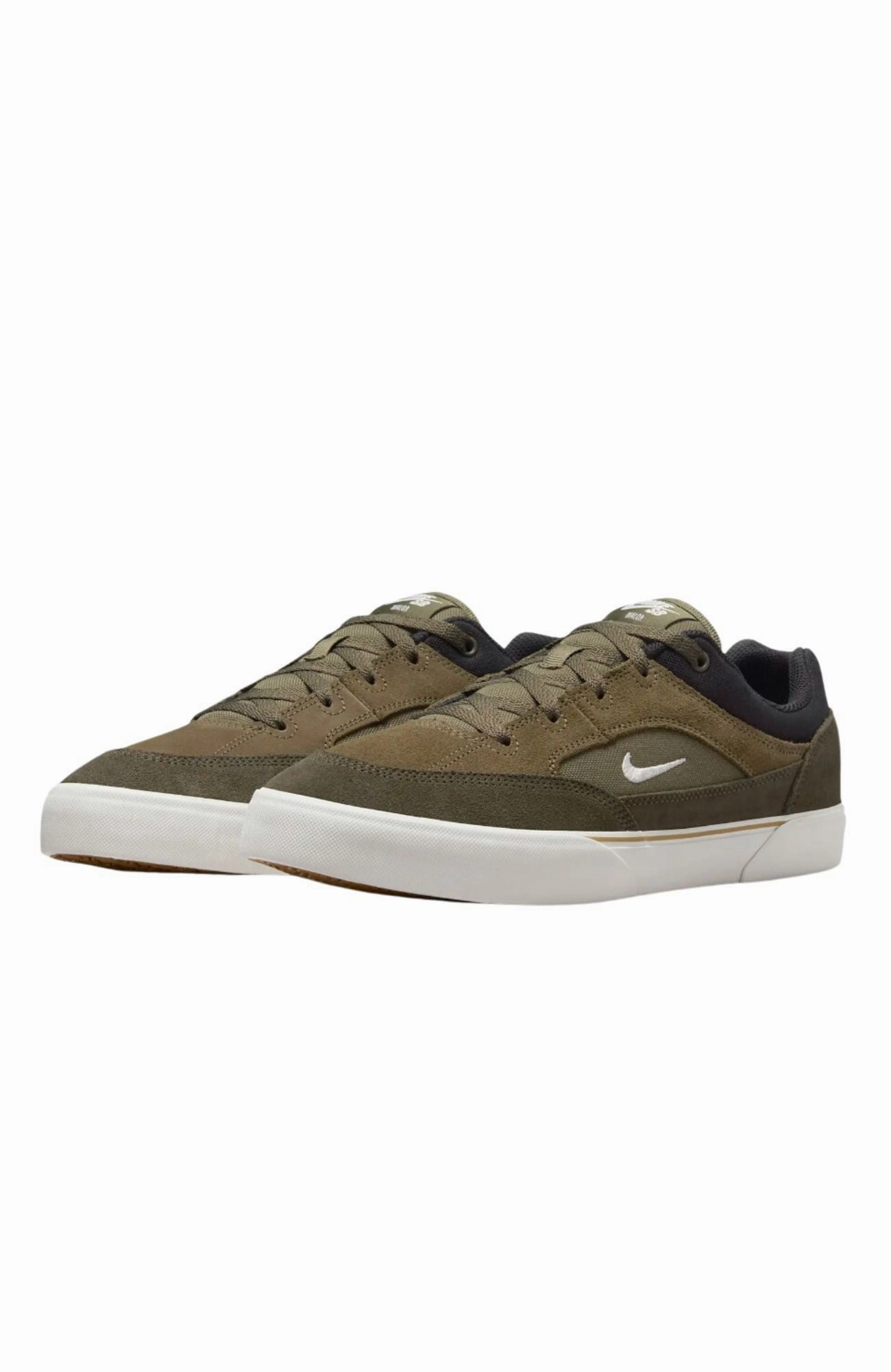Nike SB Malor Medium Olive Sail Cargo Khaki Black Soft Pad Simple Look
