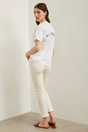 Push up cropped jean Couple Look Eco Friendly Minimal Fashion