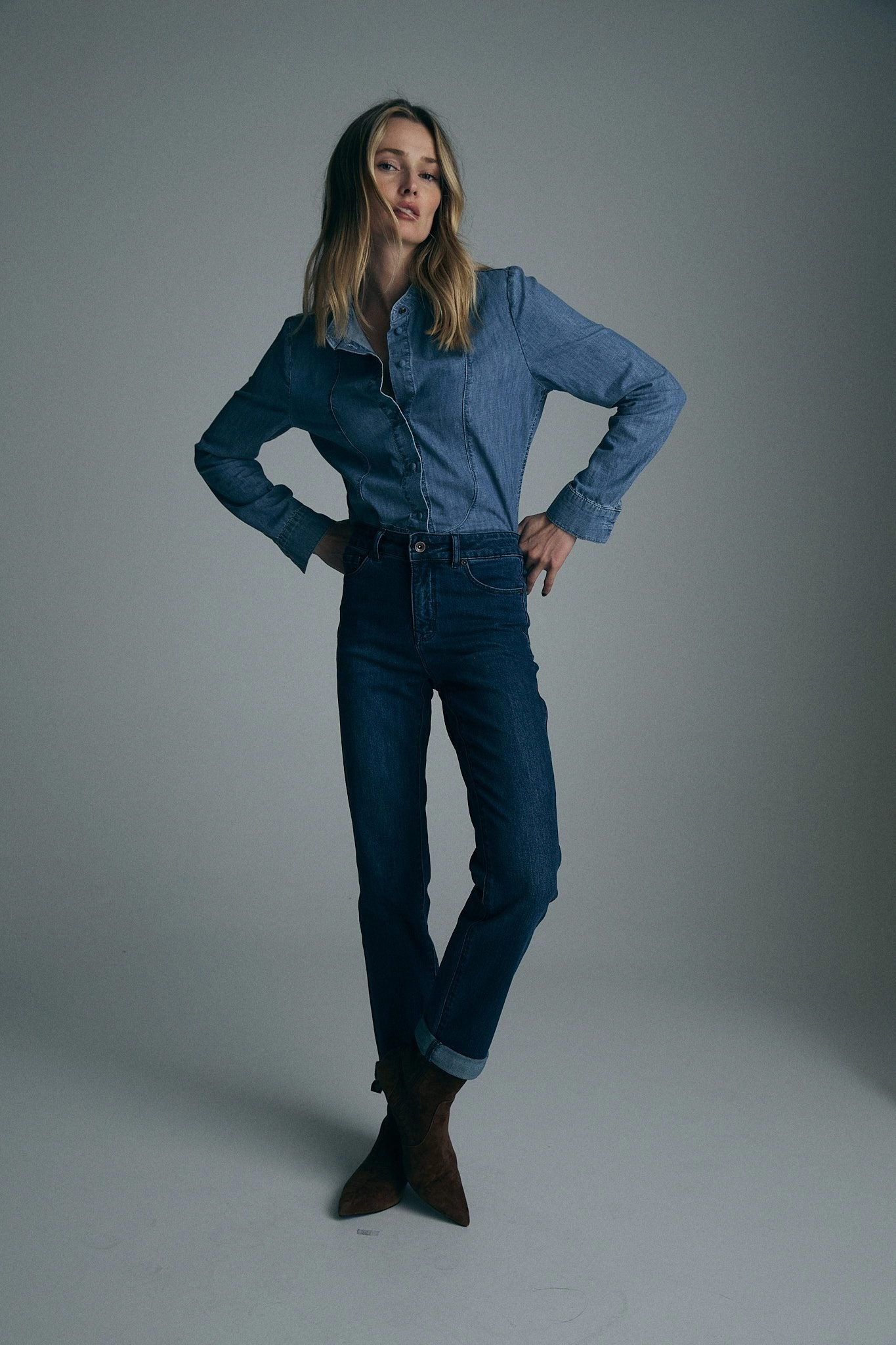 Push up jean Flexible Fit Neutral Style