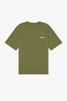 Core Standard Heavyweight Tee | Olive DurableStitching Travel Comfort