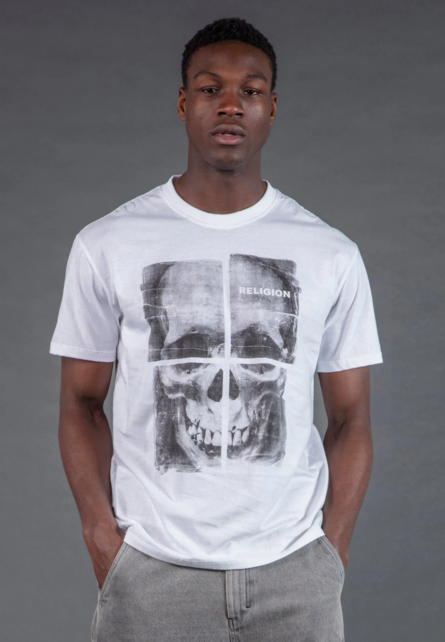 Chill Comfort Look R CROSS T-SHIRT WHITE