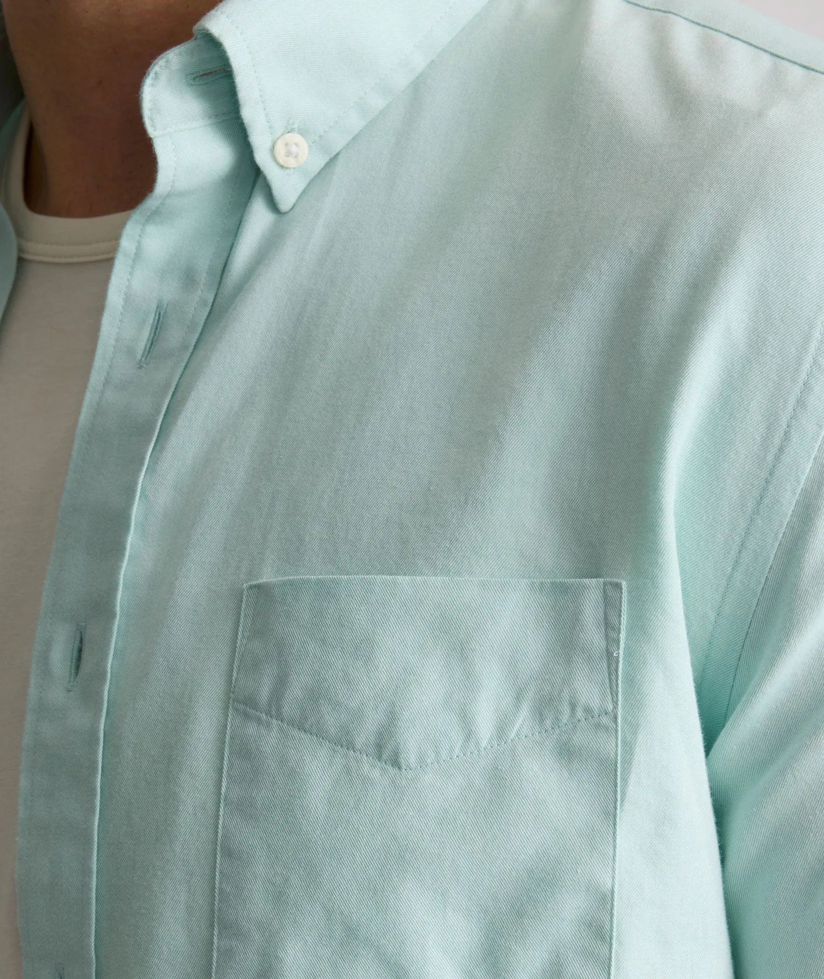 High-Quality Fabric Vintage Wash Farnsworth Shirt