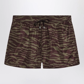 loafers The Attico Women's Zebra Shorts In / Nylon