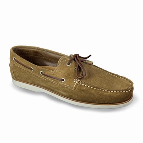 Lightweight Feel Mens Hold Lucky Boat in Taupe