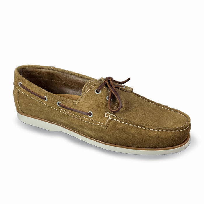 Lightweight Feel Mens Hold Lucky Boat in Taupe