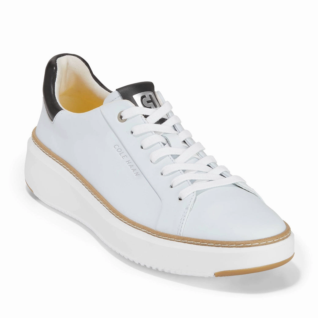 Mens Cole Haan Grandpro Topspin Sneaker in Optic White Chic Style Fun Pace