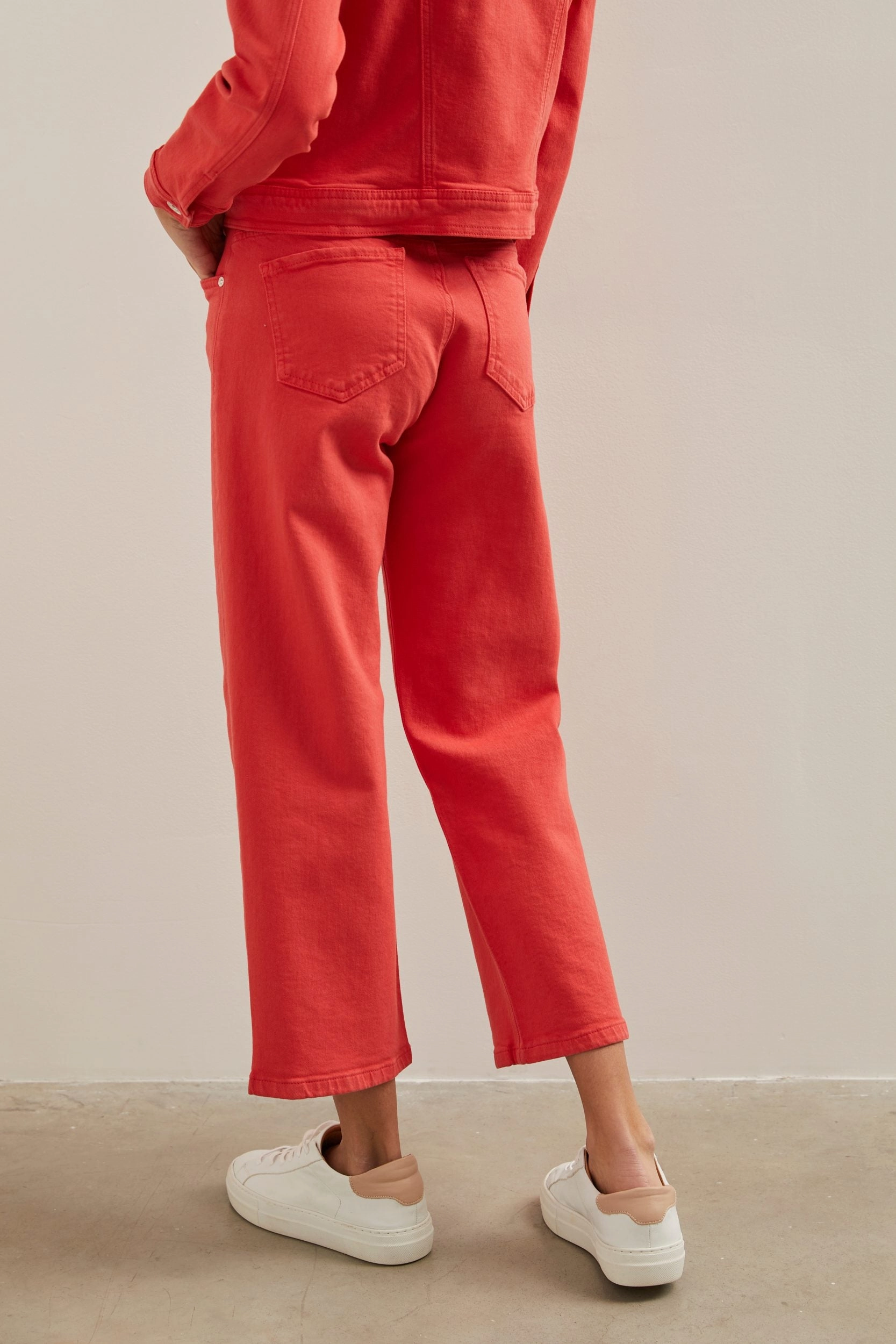 Urban crop straight jean Slim Smooth