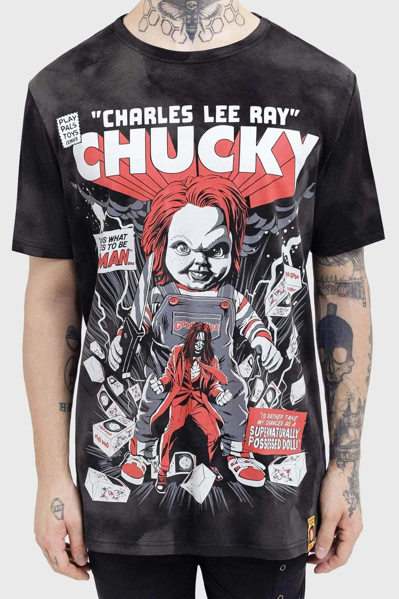 Charles Lee Ray T-Shirt Classic Style yoga clothing
