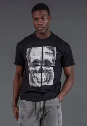 Value for Money Casual Choice Wear R CROSS T-SHIRT BLACK