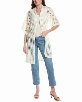 Essential Knitwear Cold Weather Knitwear Rain   Rose Cardigan