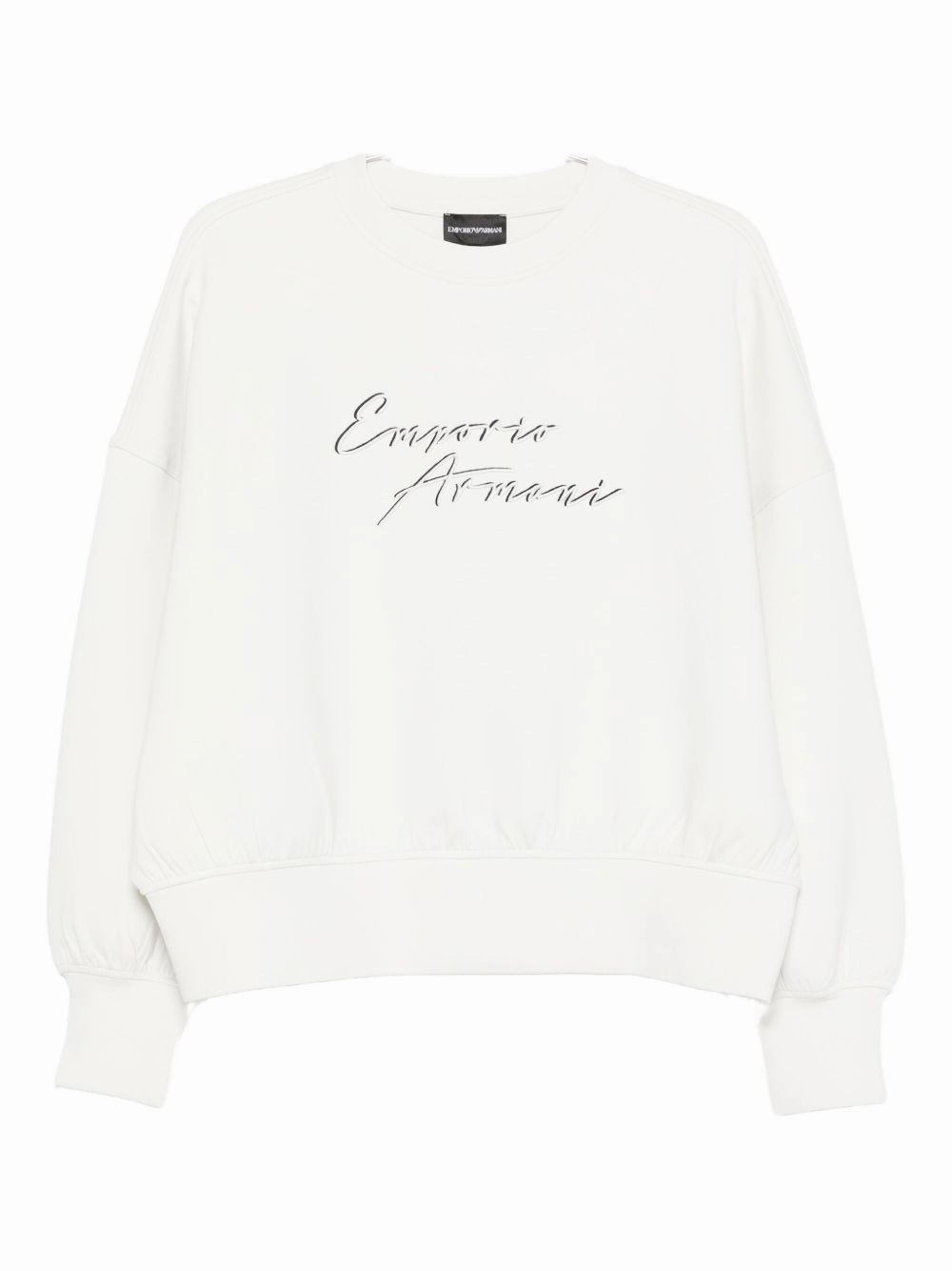 Chilly Weather Winter Ready Layer Emporio Armani Women's Sweaters ivory