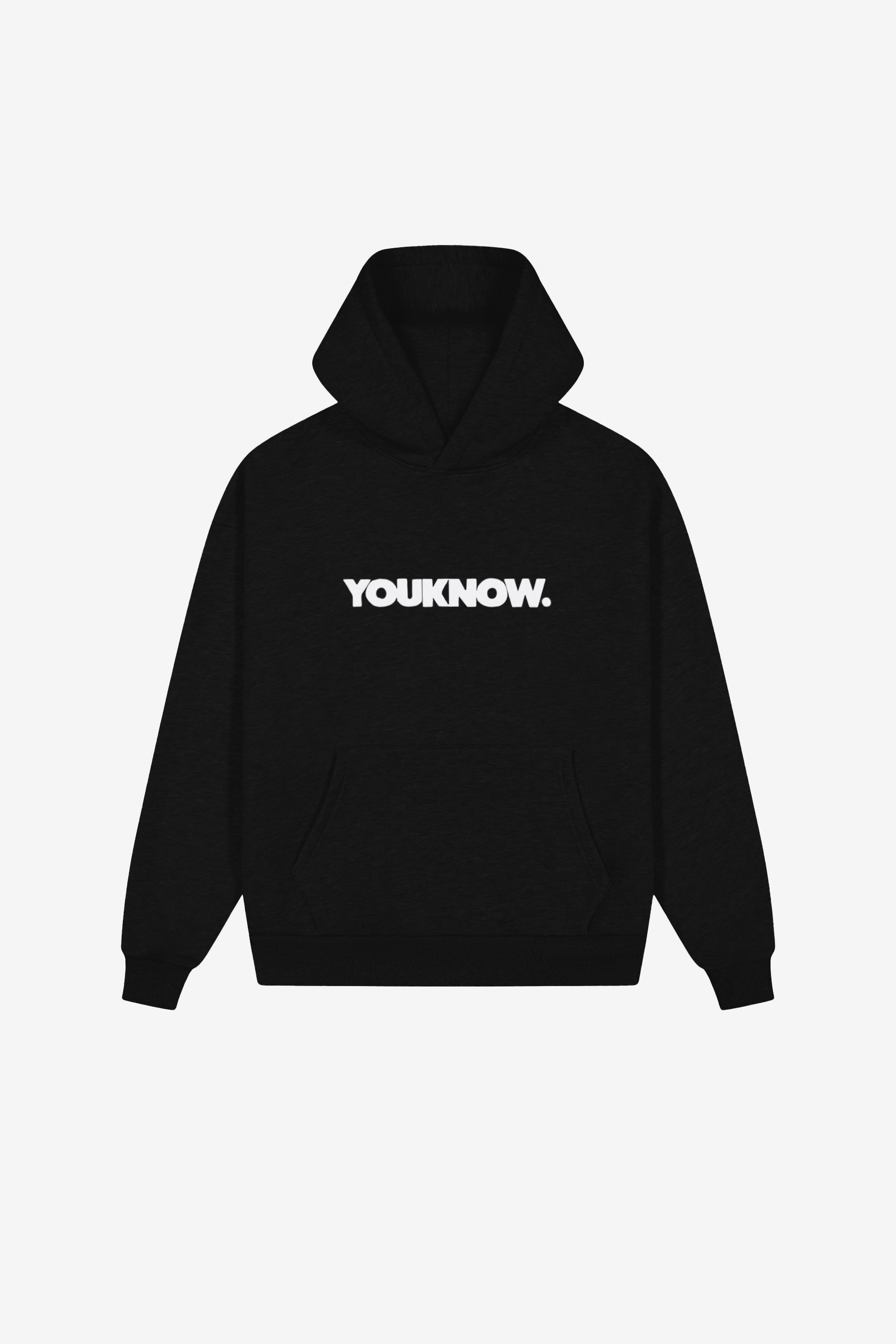 BLOCK HOODIE | Black Modern Street Comfy Apparel