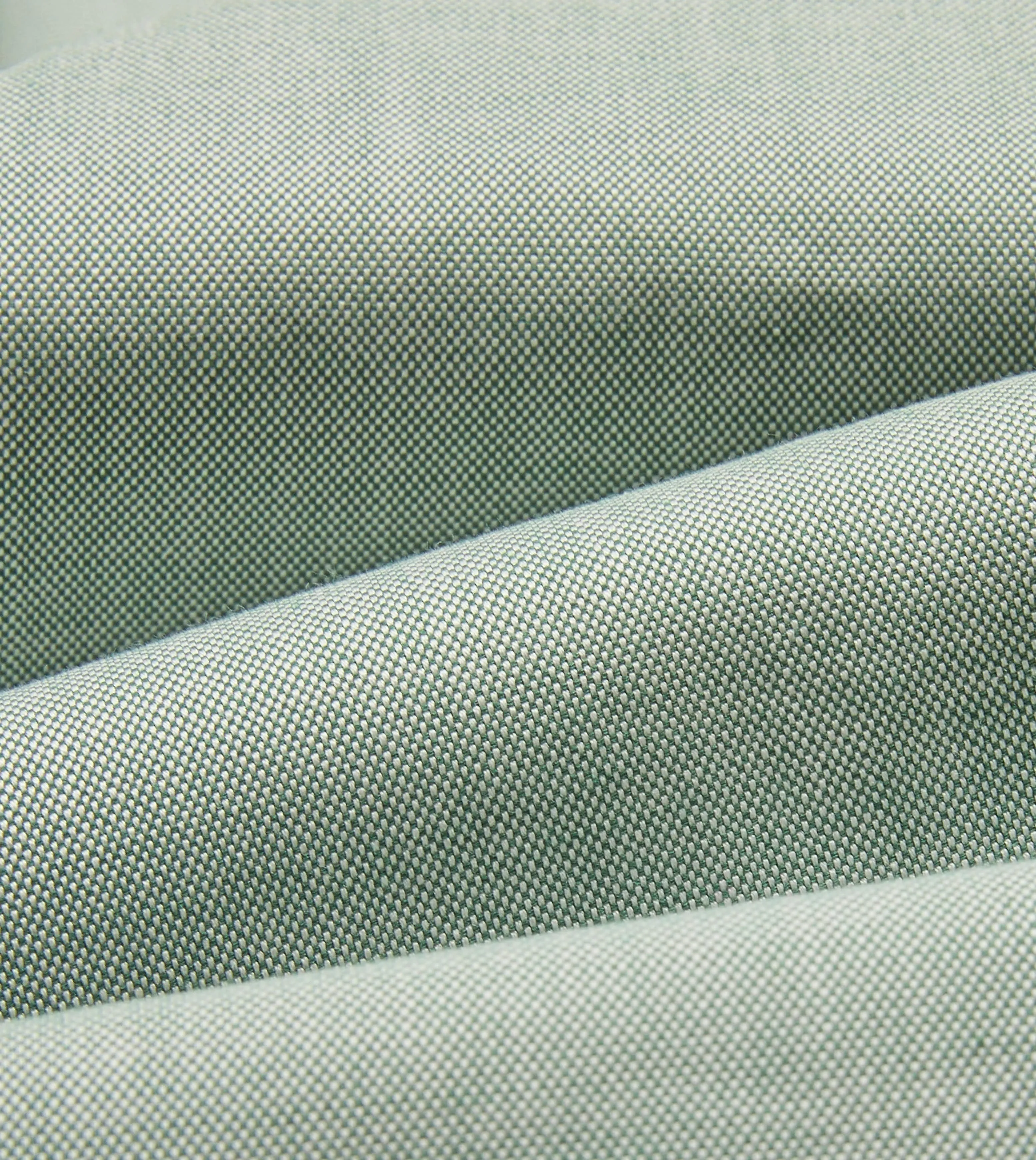 Green Pinpoint Oxford Cotton Cloth Button-Down Shirt Vintage Style