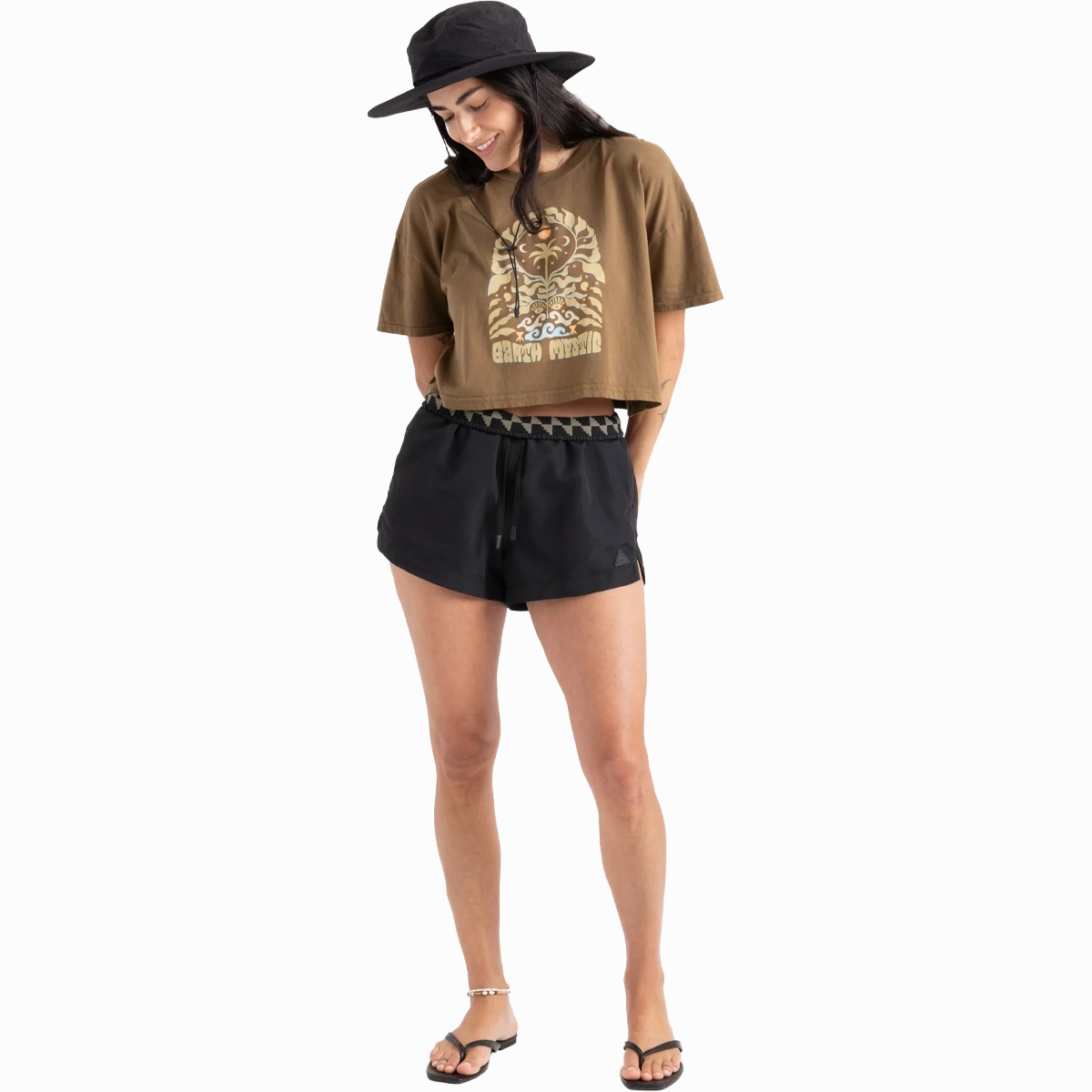 Women's River Hybrid Short wrinkle free