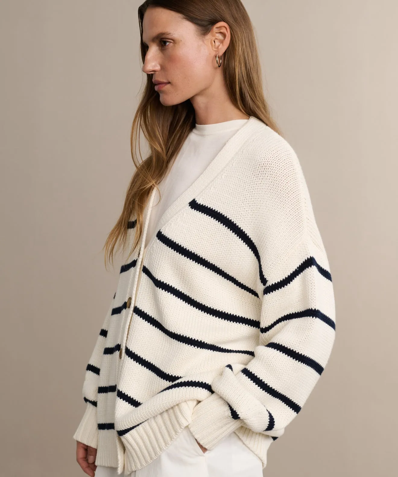 Chloe Cardigan Soft Touch Brushed Surface
