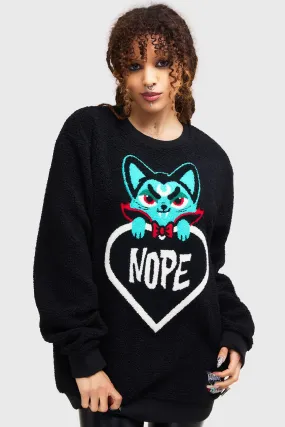 Nope Fleece Sweater Day Layer