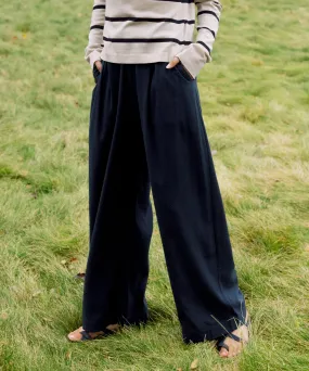 Recyclable Fabric Blend Performance Ready Relaxed Trouser