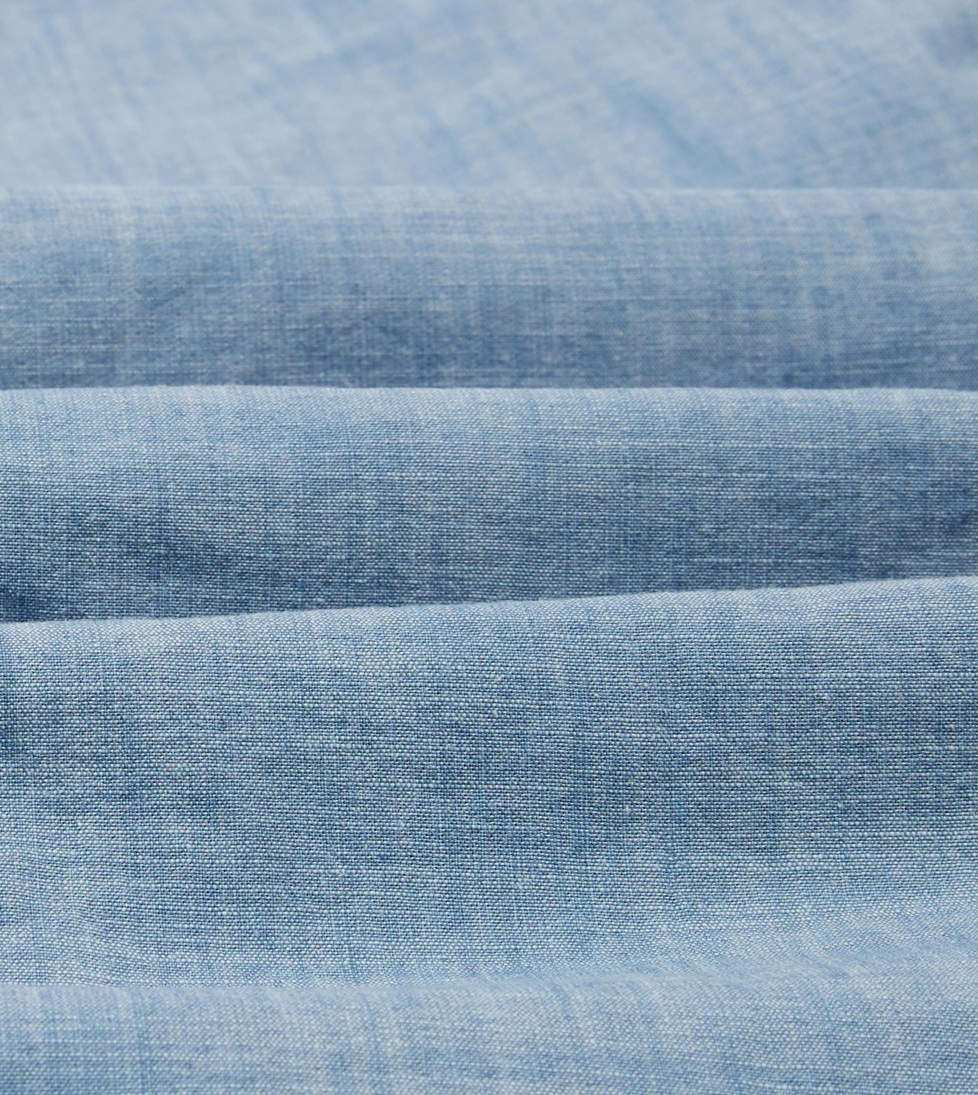 Chambray Two-Pocket Western Shirt Fade Resistant Formula