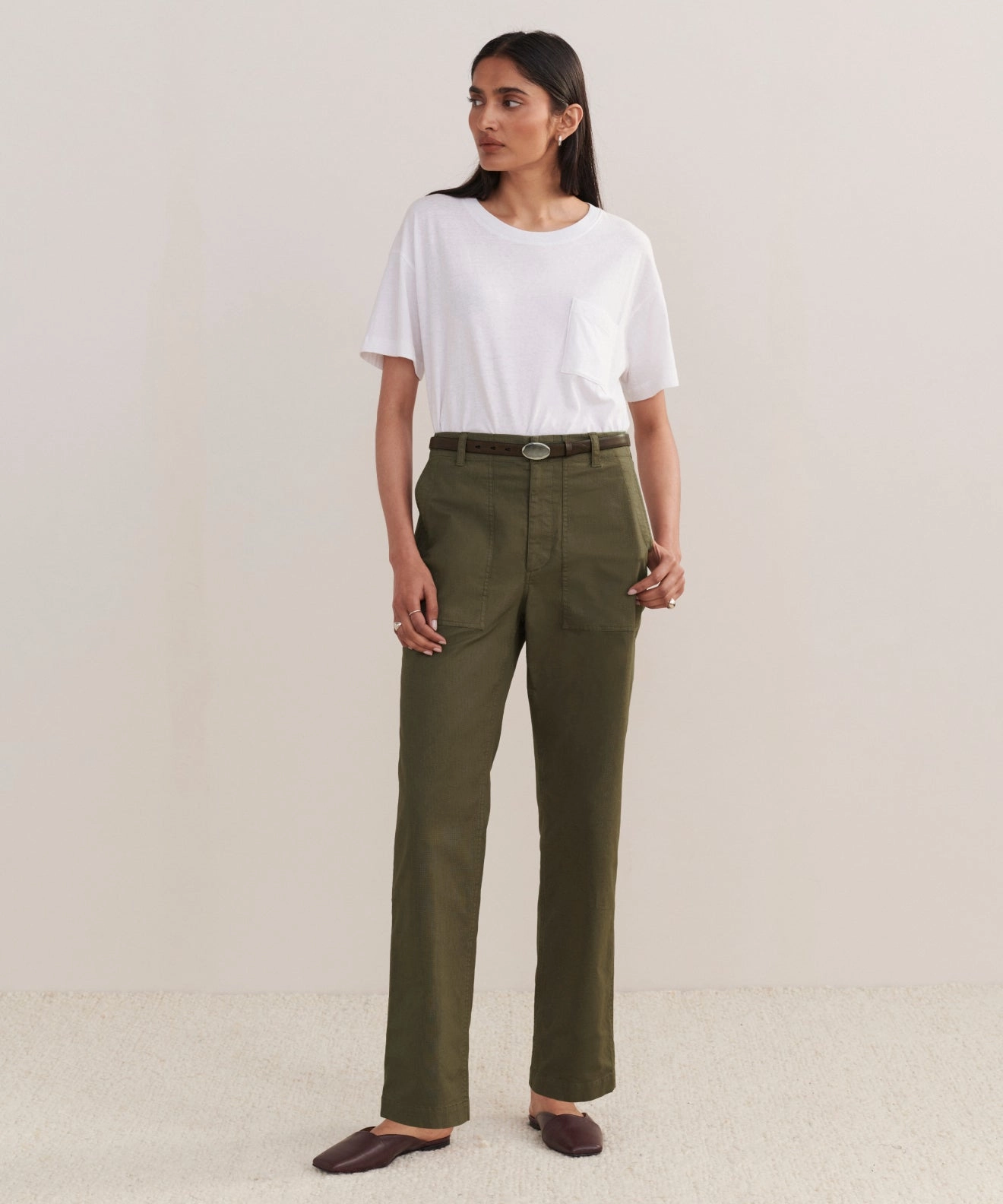 Breathable Layer Fit Relaxed Army Pant