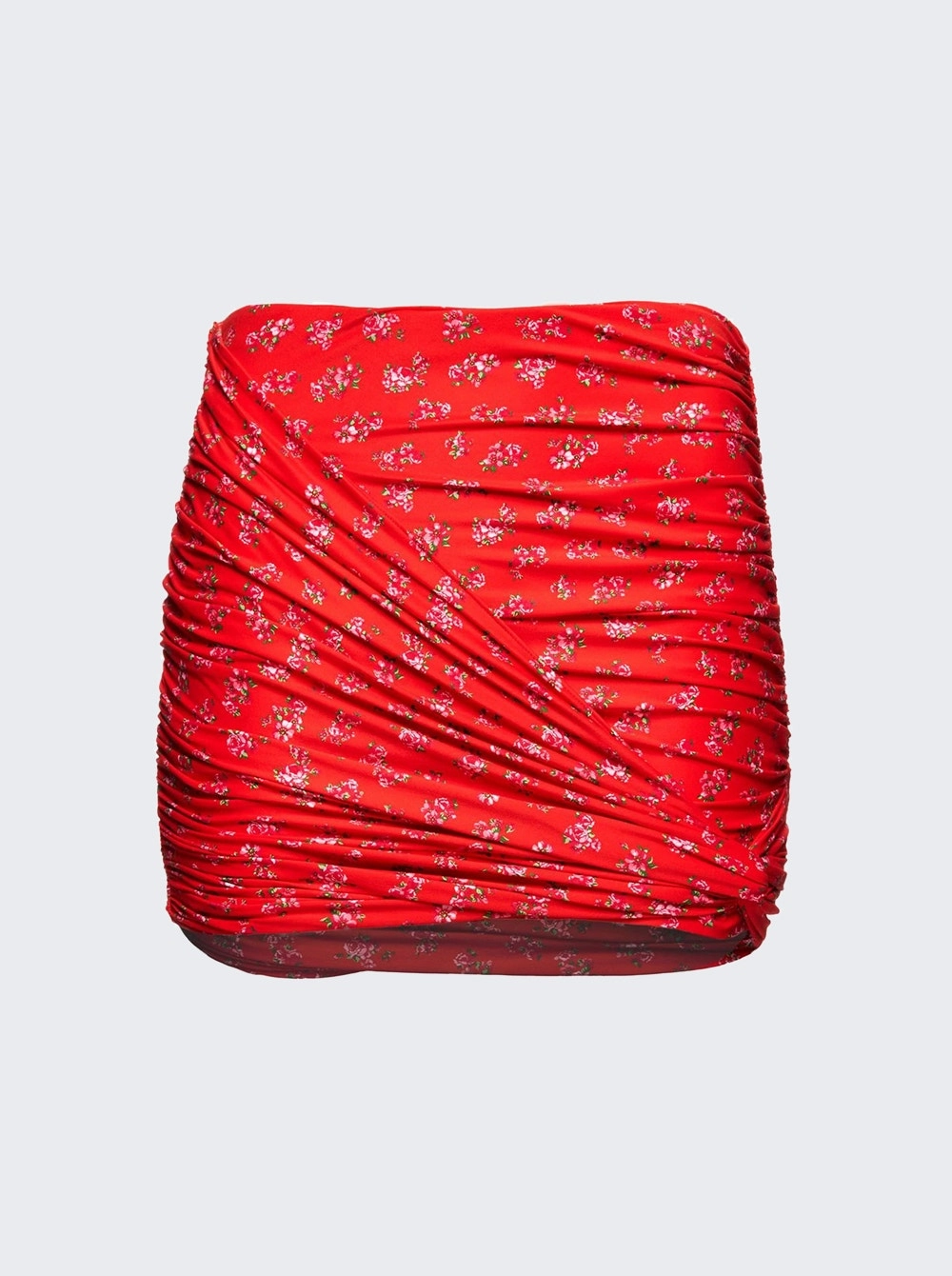 Design Detail Cozy Vibe Draped Mini Swim Skirt