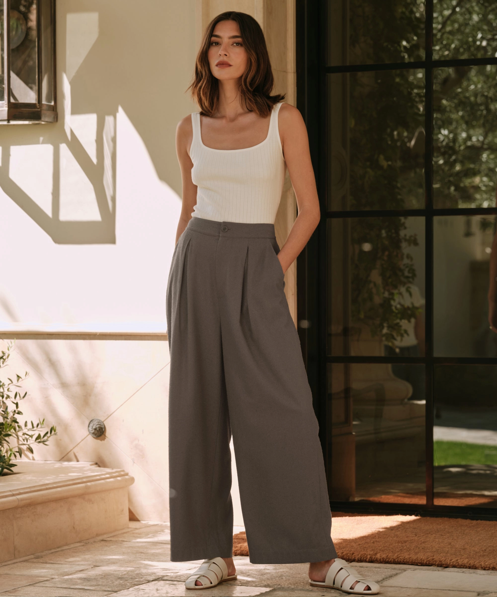 Quick Access Pockets Relaxed Trouser