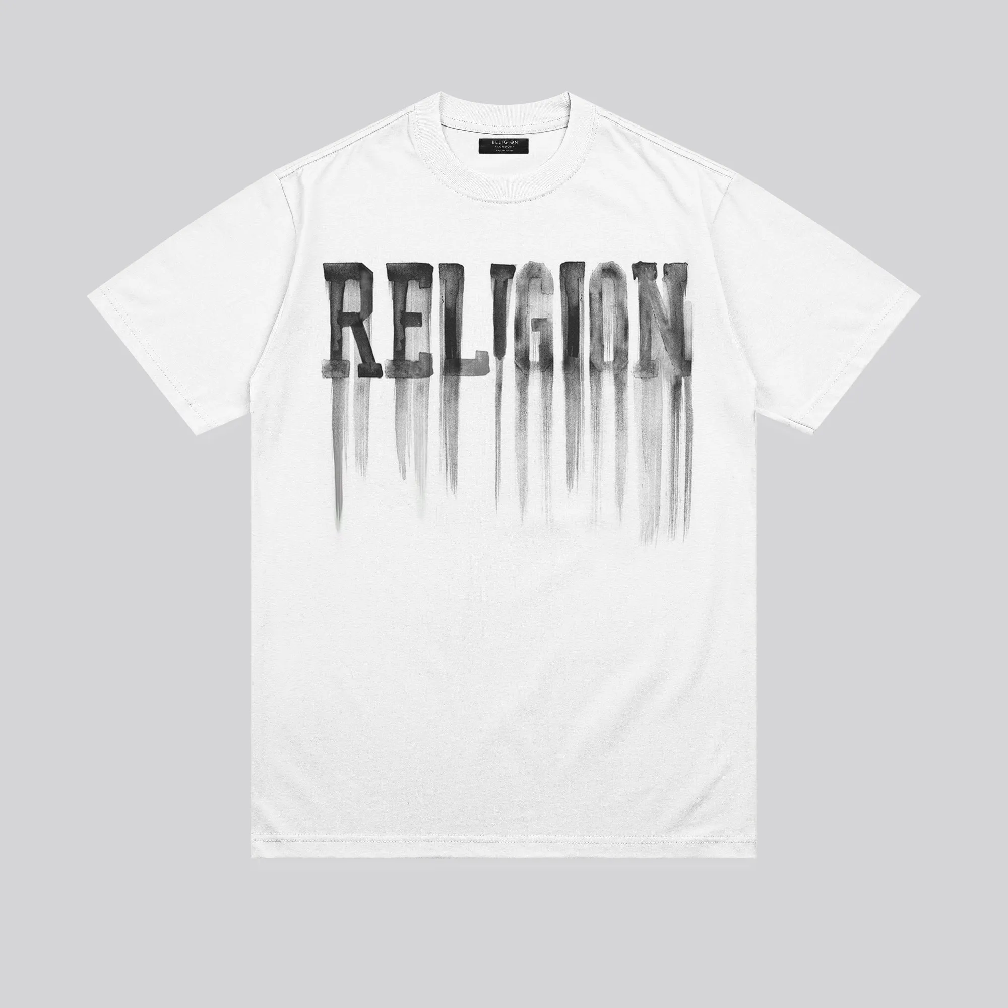 Multi Directional Stretch RELIGION BLEEDING T-SHIRT WHITE